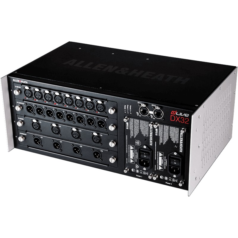 DX32 Boîtiers de scène num. 48kHz-96kHz ALLEN & HEATH DX32 Boîtiers de scène num. 48kHz-96kHz ALLEN & HEATH
