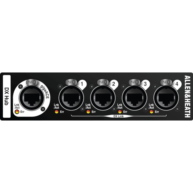 DX-HUB Boîtiers de scène num. 48kHz-96kHz ALLEN & HEATH DX-HUB Boîtiers de scène num. 48kHz-96kHz ALLEN & HEATH