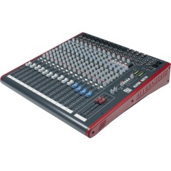 ZED-18 USB sans effet - 10 in mono, 4 stéréo, 4 AUX ALLEN & HEATH