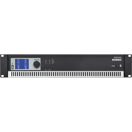 2 Canaux DSP - WAVEDYNAMICS 2 x 500W / 4 Ohms AUDAC