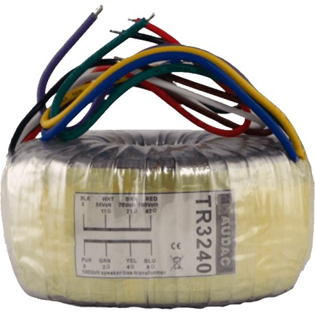 Tranfos 100V - Transfo 100V Ampli - 240W AUDAC