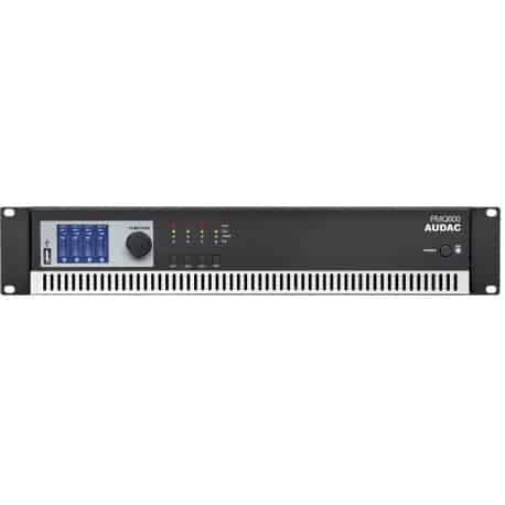 4 Canaux basse impédance & 100V - WAVEDYNAMICS 4 x 600W/100V-8Ohms AUDAC