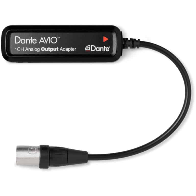 ADP-DAO-AU-0X1 Adaptateur Dante vers 1 sortie audio DANTE ADP-DAO-AU-0X1 Adaptateur Dante vers 1 sortie audio DANTE