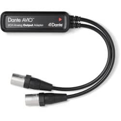 ADP-DAO-AU-0X2 Adaptateur Dante vers 2 sorties audio DANTE