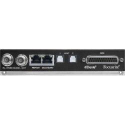 ISA - Carte AN 8 canaux ADAT/Dante 428/828 Mk2 FOCUSRITE