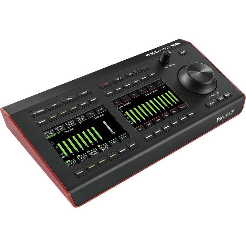 REDNET-R1 Surface de contrôle pour interfaces Red FOCUSRITE REDNET-R1 Surface de contrôle pour interfaces Red FOCUSRITE