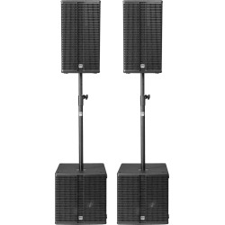L3PACK-COMPACT - Systèmes Complets - Kit amplifié pour 300 pers. HK AUDIO