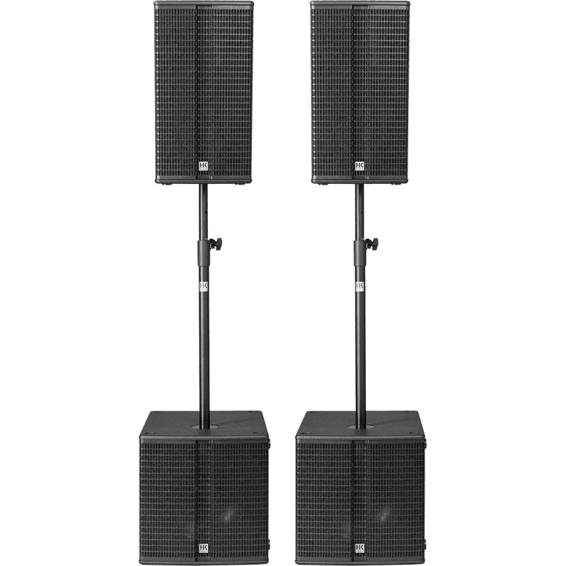 L3PACK-COMPACT - Systèmes Complets - Kit amplifié pour 300 pers. HK AUDIO L3PACK-COMPACT - Systèmes Complets - Kit amplifié pour 300 pers. HK AUDIO