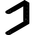 AP-YM12M-BK - Support AP-5122m et AP-4122m (noir) QSC SYSTEMS