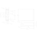 AP-YM12M-BK - Support AP-5122m et AP-4122m (noir) QSC SYSTEMS