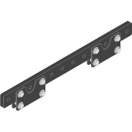 EB2082-I-BK - Accessoires - Ext. accroche WL115-SW sur WL2080-I noir QSC SYSTEMS