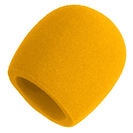 A58WS-YEL - Bonnettes - Jaune Pour Micros Type SM 58 SHURE