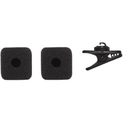 Bonnettes - 2 mousses + pince PGA31 SHURE