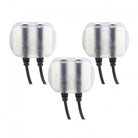 3 Systèmes de fixation discrets pour micro cravate Smartlav Rode