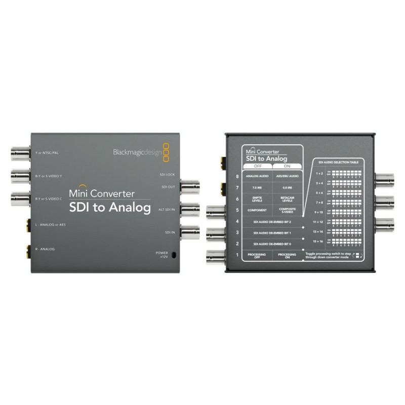 Mini convertisseur sdi to analog Blackmagic Design Mini convertisseur sdi to analog Blackmagic Design