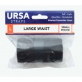 Ceinture URSA Large - petite poche - Noire URSA Straps