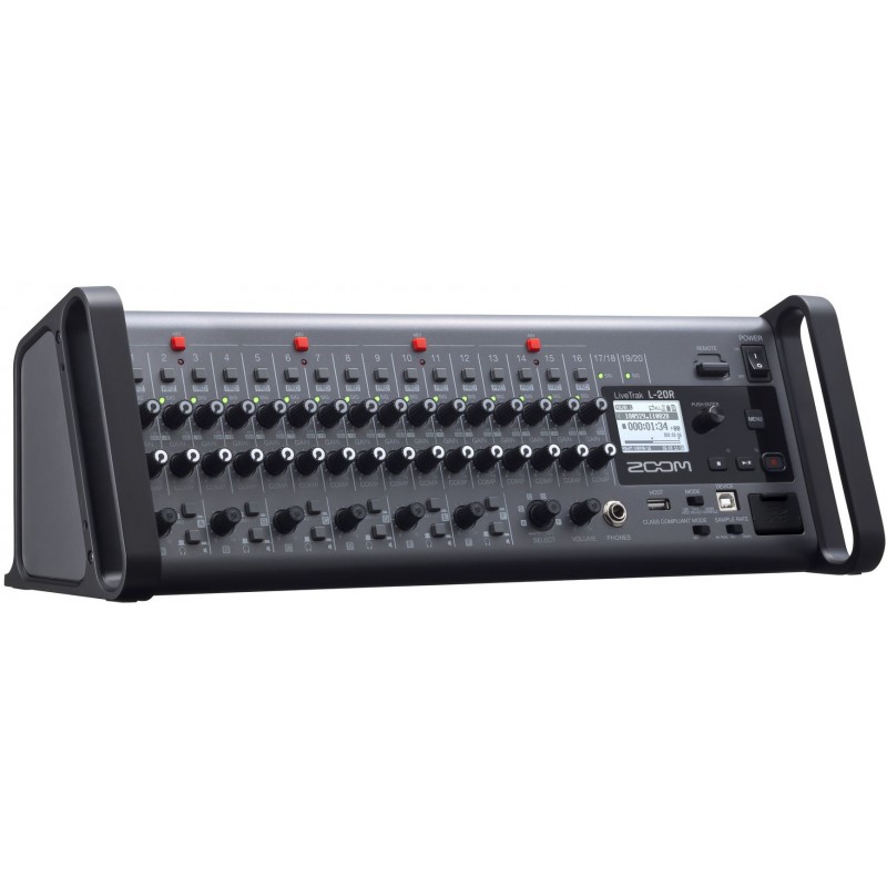 LiveTrack-L20R Console et Rec Rackable 20 voies Zoom LiveTrack-L20R Console et Rec Rackable 20 voies Zoom