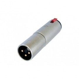 Adaptateur XLR mâle / Jack stéréo femelle Neutrik