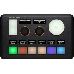 PTZ-WIZ-V2-BK - Contrôleur PTZ Ultra Compact Noir SKAARHOJ