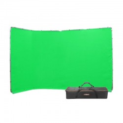 Fond vert pliant chromakey 4x2.4m E-Image