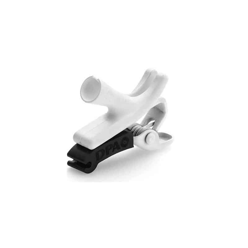 Clip coudé, blanc DPA Clip coudé, blanc DPA