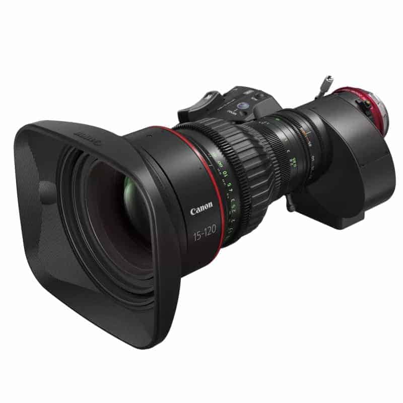 15-120 mm T2.95-3.9 Zoom Lens with 1.5x Extender (PL Mount) - CN8x15 IAS S Canon 15-120 mm T2.95-3.9 Zoom Lens with 1.5x Extender (PL Mount) - CN8x15 IAS S Canon