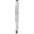 Colonnes d'extension - Ajustable 0,6-0,9m blanc