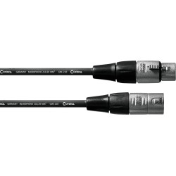 Symétrique Rean Silver - XLR mâle/XLR femelle - 5m CORDIAL
