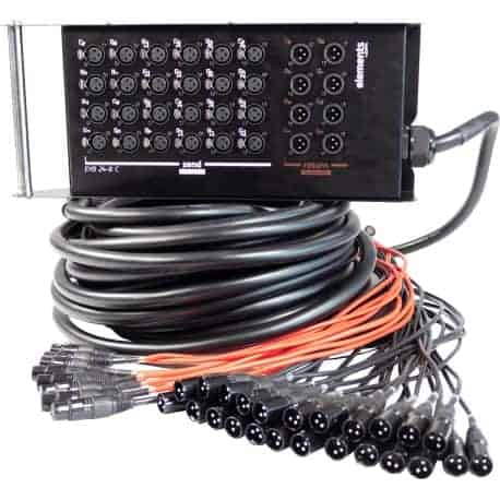 Elements - XLR 24 entrées/8 sorties - 30m CORDIAL