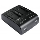 S-3602V Chargeur simultané 2 batteries type JVC BN-VF Swit
