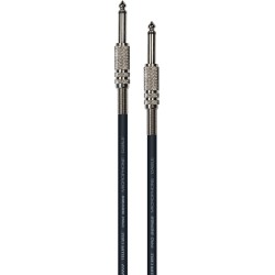 Jack/Jack - Mono/mono 50 cm - par 2 YELLOW CABLE