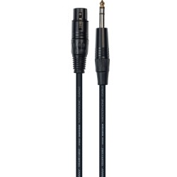 Profile - Jack mâle symétrique/XLR fem. 5m YELLOW CABLE