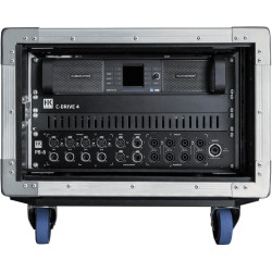 Racks complets - Rack équipé 1x ampli PLM 12K44 HK AUDIO