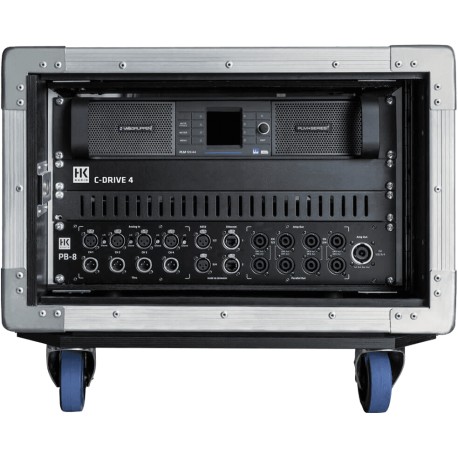Racks complets - Rack équipé 1x ampli PLM 12K44 HK AUDIO