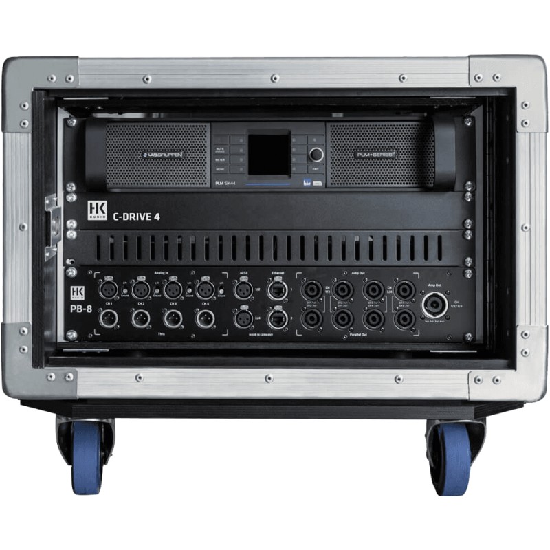 Racks complets - Rack équipé 1x ampli PLM 12K44 HK AUDIO Racks complets - Rack équipé 1x ampli PLM 12K44 HK AUDIO