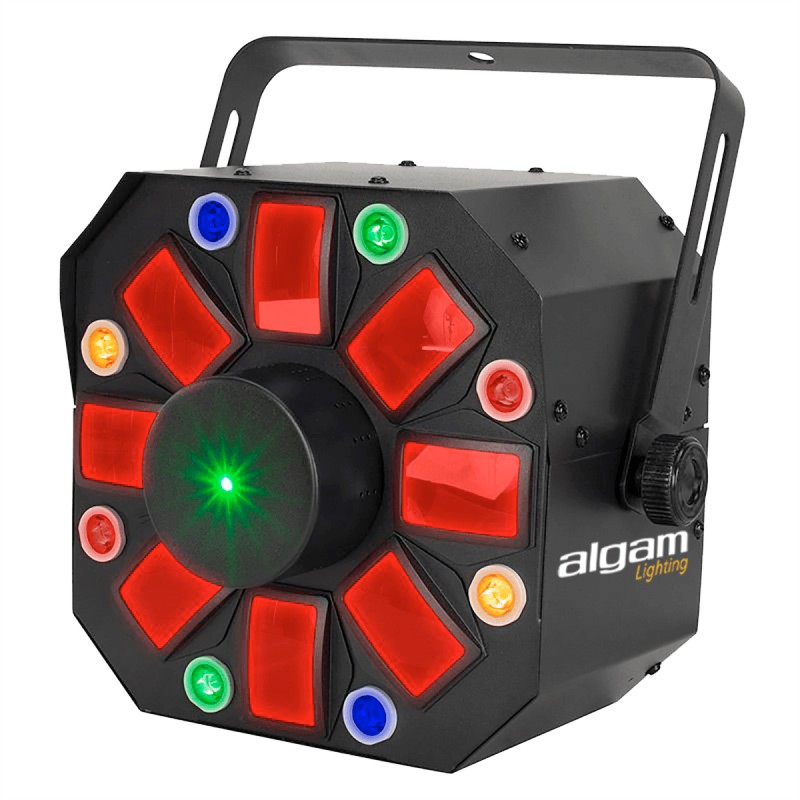 PHEBUS2 - Combo 3-en-1 derby, stroboscope ou wash, laser ALGAM LIGHTING PHEBUS2 - Combo 3-en-1 derby, stroboscope ou wash, laser ALGAM LIGHTING