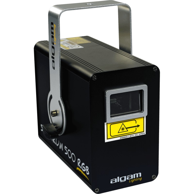 Laser d'animation multicolore 500mW RGB ALGAM LIGHTING Laser d'animation multicolore 500mW RGB ALGAM LIGHTING