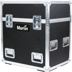 Flightcase 2x MacQuantum MARTIN BY HARMAN