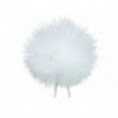 Bonnette poils blancs 28mm Bubblebee
