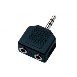 Adaptateur jack 3.5 stéréo M/2 stéréo F PBS