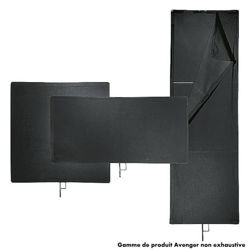I1021 Noir - Drapeau noir"cutter"46x120cm Avenger I1021 Noir - Drapeau noir"cutter"46x120cm Avenger