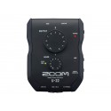 Interface audio 2 entrées / 2 sorties - USB 2.0  Zoom