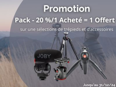 Manfrotto Promotion trépieds Photo-Vidéo