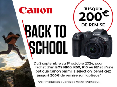 Offre Boitier APS-C + Optique Canon