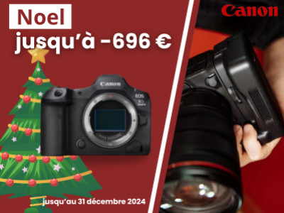Canon Promotion Noêl : jusqu'à -696 € de remise immédiate