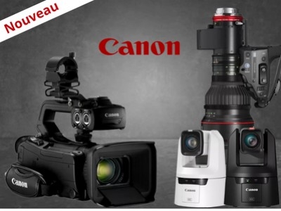 Canon: Nouveautés vidéo Professionnelle 