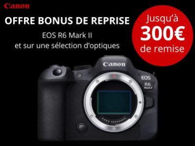 Offre Canon Bonus de Reprise